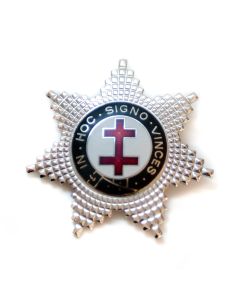 Knights Templar Preceptors Star (Badge)