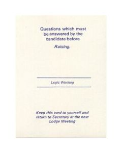 Craft Logic Working Raising Card