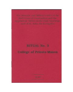 Red Cross of Constantine Ritual No. 3: College